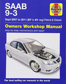 portada Saab 9-3 Petrol and Diesel Owners Workshop Manual 2007-2011