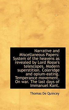 portada Narrative and Miscellaneous Papers: System of the Heavens as Revealed by Lord Rosse'S Telescopes. Mo (en Inglés)