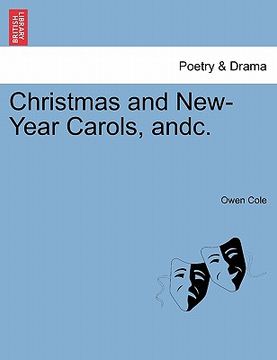 portada christmas and new-year carols, andc. (en Inglés)