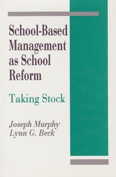 portada school-based management as school reform: taking stock (en Inglés)