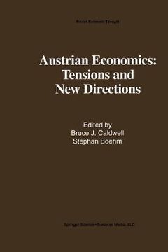 portada Austrian Economics: Tensions and New Directions (en Inglés)