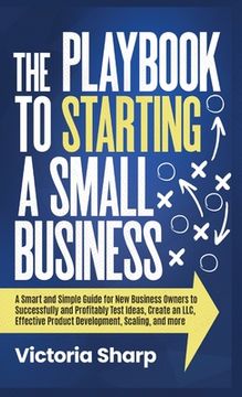 portada The Playbook to Starting A Small Business (en Inglés)