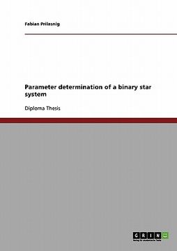 portada parameter determination of a binary star system (in English)