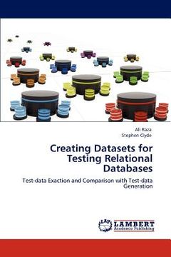 portada creating datasets for testing relational databases (en Inglés)