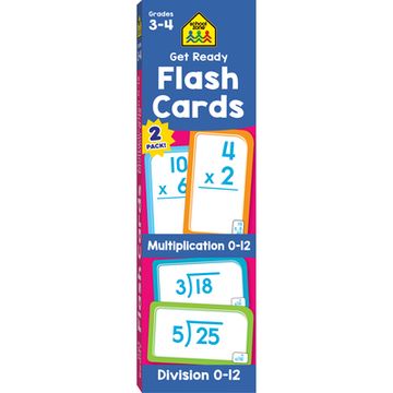 portada Get Ready Flash Cards Multiplication 