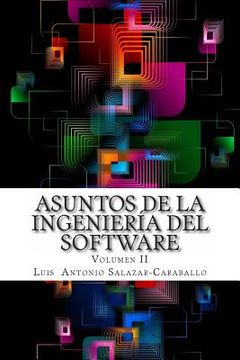 portada Asuntos De La Ingeniería Del Software: Volumen 2 (spanish Edition)
