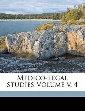 portada medico-legal studies volume v. 4 (en Inglés)