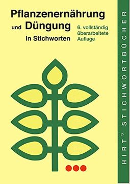 portada Pflanzenernährung und Düngung in Stichworten (en Alemán)