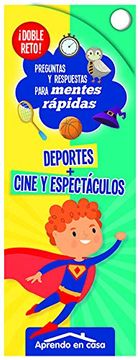 portada Aprendo en Casa Doble Reto - Deportes + Cine y Espectáculos (in Spanish)