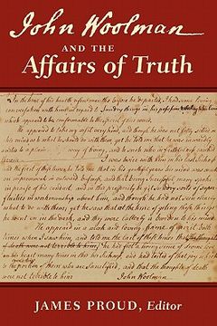 portada john woolman and the affairs of truth (in English)