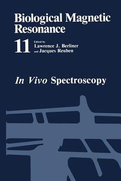 portada In Vivo Spectroscopy (en Inglés)