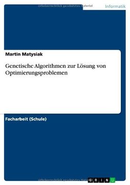portada Genetische Algorithmen zur Lösung von Optimierungsproblemen (German Edition)