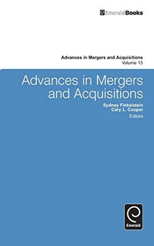 portada Advances in Mergers and Acquisitions: 13 (en Inglés)