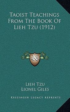 portada taoist teachings from the book of lieh tzu (1912) (in English)