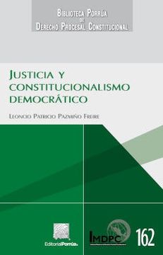 portada Justicia y constitucionalismo democrático