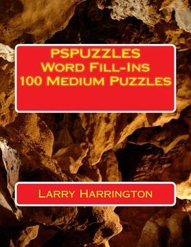 portada PSPUZZLES Word Fill-Ins 100 Medium Puzzles