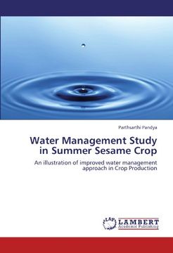 portada Water Management Study in Summer Sesame Crop: An illustration of improved water management approach in Crop Production