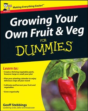 portada Growing Your own Fruit and veg for Dummies (en Inglés)