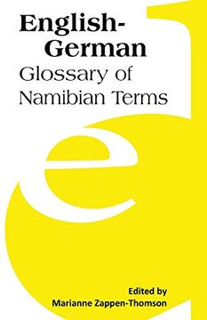 portada English-German: Glossary of Namibian Terms (in English)
