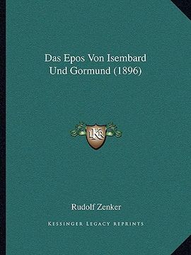 portada Das Epos Von Isembard Und Gormund (1896) (in German)
