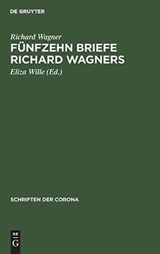portada Fünfzehn Briefe Richard Wagners 