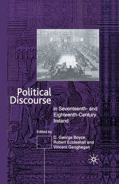 portada Political Discourse in Seventeenth- And Eighteenth-Century Ireland (en Inglés)