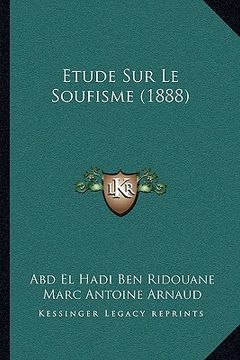 portada Etude Sur Le Soufisme (1888) (in French)