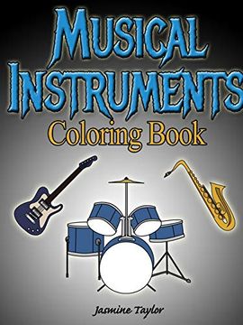 portada Musical Instruments Coloring Book (en Inglés)