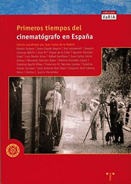 portada Primeros tiempos del cinematógrafo en España (Trea Varia)