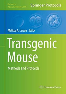 portada Transgenic Mouse: Methods and Protocols (en Inglés)