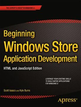 portada Beginning Windows Store Application Development: HTML and JavaScript Edition (en Inglés)