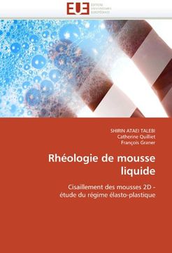 portada Rheologie de Mousse Liquide