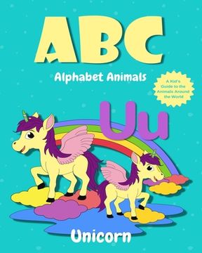 portada ABC Alphabet Animals: Cute children's ABC book, Animal Alphabet Book for Kids (en Inglés)