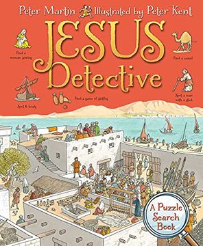 portada Jesus Detective: A Puzzle Search Book (en Inglés)