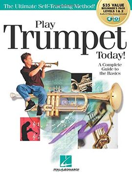 portada Play Trumpet Today! Beginner's Pack: Method Books 1 & 2 Plus Online Audio & Video (en Inglés)