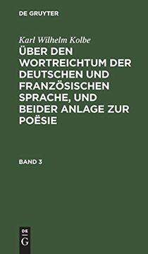 portada Über den Wortreichtum der Deutschen und Französischen Sprache, und Beider Anlage zur Poësie (in German)