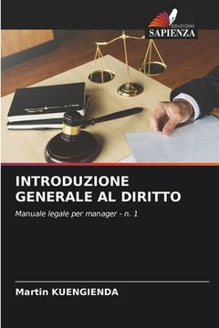 portada Introduzione Generale Al Diritto (en Italiano)