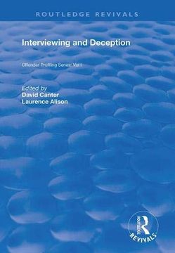 portada Interviewing and Deception (en Inglés)