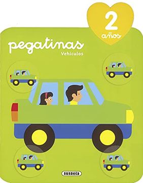 portada Pegatinas Vehiculos 2 Años (Crece con Pegatinas)