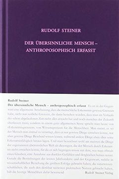 portada Der Übersinnliche Mensch - Anthroposophisch Erfasst (en Alemán)