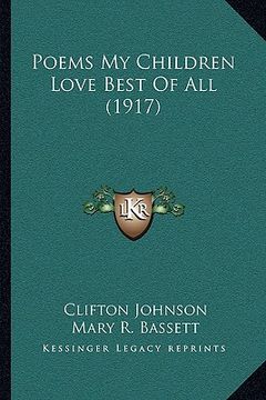 portada poems my children love best of all (1917) (in English)