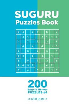portada Suguru - 200 Easy to Normal Puzzles 9x9 (Volume 4) (en Inglés)