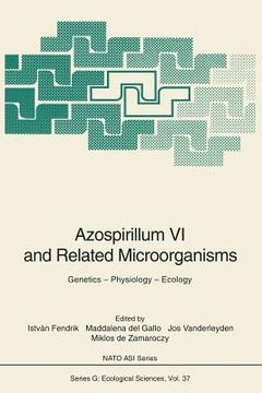 portada azospirillum vi and related microorganisms: genetics physiology ecology (en Inglés)