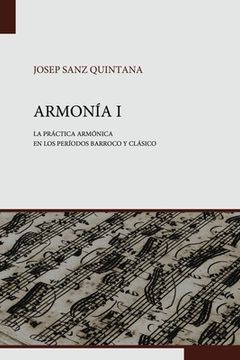 portada Armonía: La Práctica Armónica En Los Períodos Barroco Y Clásico (spanish Edition) (in Spanish)