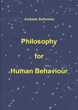 portada Philosophy for Human Behaviour (in English)