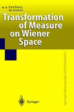portada transformation of measure on wiener space (in English)