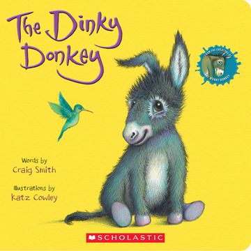 portada The Dinky Donkey: A Board Book (The Wonky Donkey) (en Inglés)