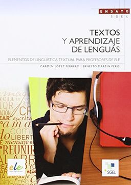 portada Textos y Aprendizaje de Lenguas (Ensayo Sgel)
