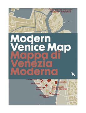 portada Modern Venice Map: Guide to 20Th Century Architecture in Venice, Italy (en Inglés)
