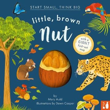 portada Little, Brown Nut: With Giant Fold-Out Map: 2 (Start Small, Think Big): With a Giant Fold-Out map